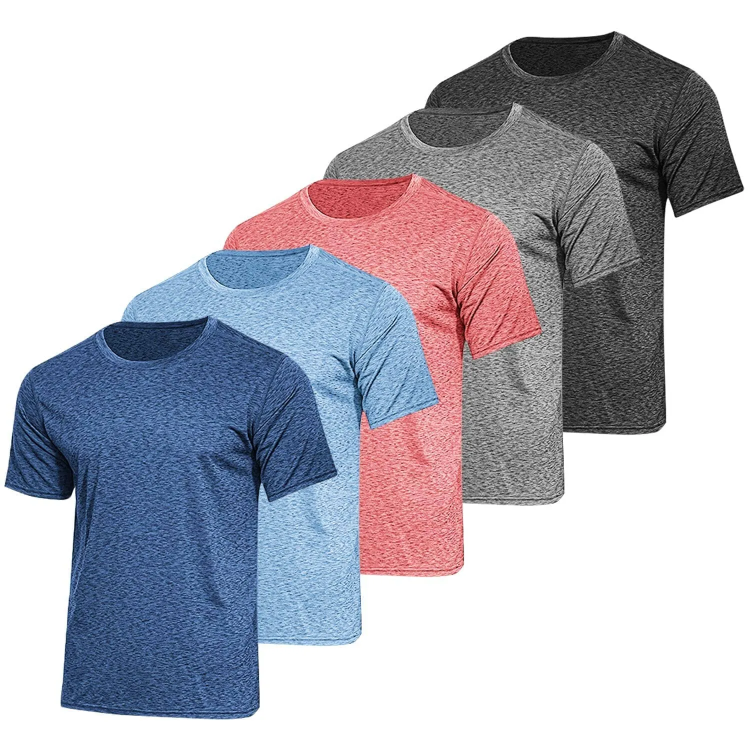 5 Pack Athletic T Shirts (US Only)