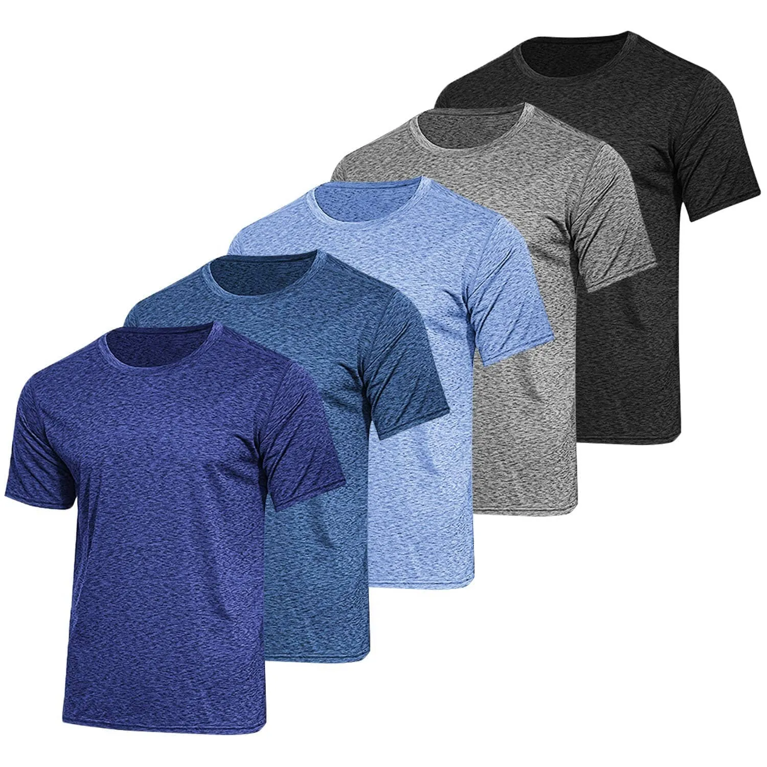 5 Pack Athletic T Shirts (US Only)