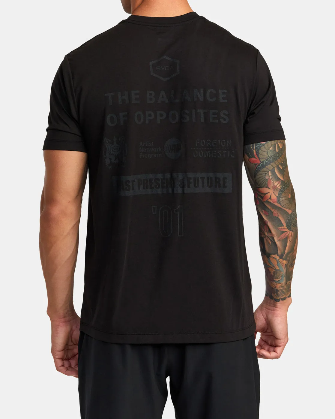 All Brand Short Sleeve Workout Shirt - Black 2