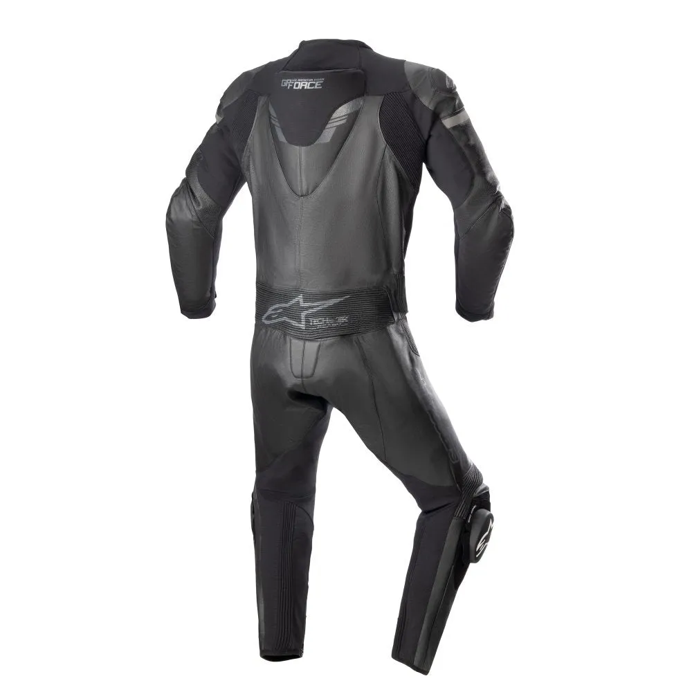 Alpinestars GP Force Chaser Leather Suit 2 Pc Black Black