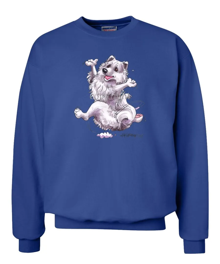 American Eskimo Dog - Happy Dog - Sweatshirt