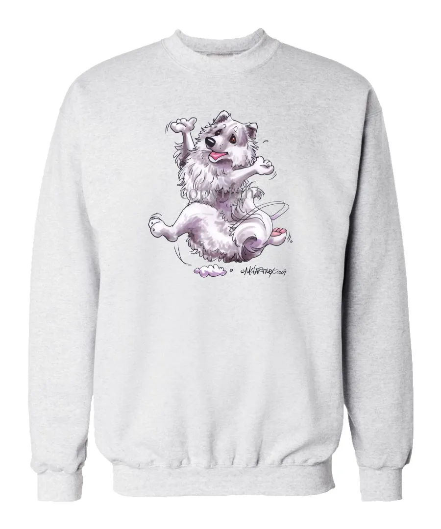 American Eskimo Dog - Happy Dog - Sweatshirt