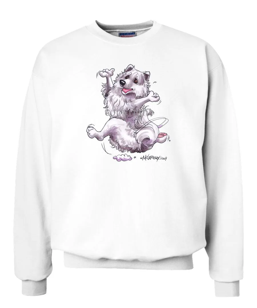 American Eskimo Dog - Happy Dog - Sweatshirt