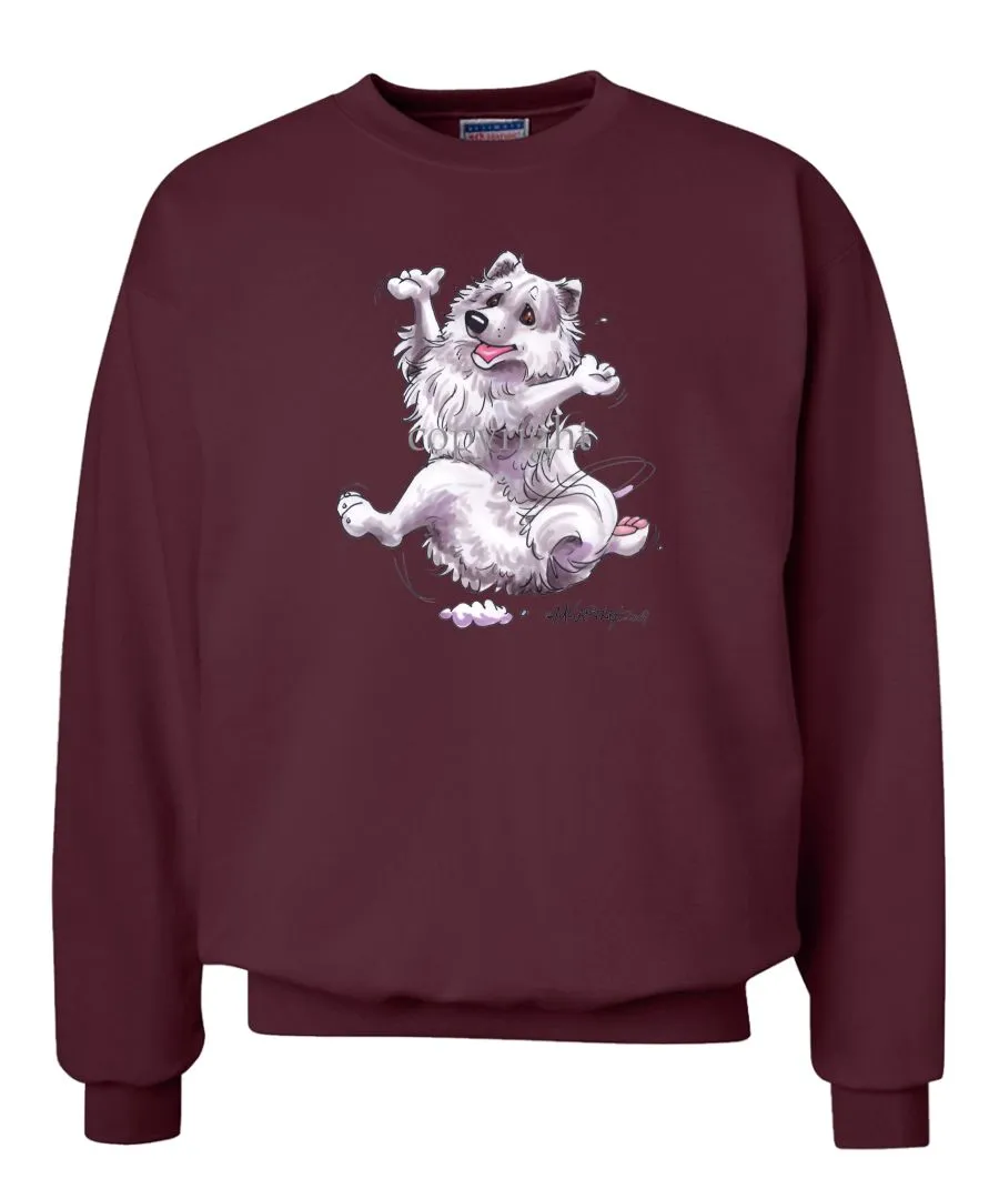 American Eskimo Dog - Happy Dog - Sweatshirt