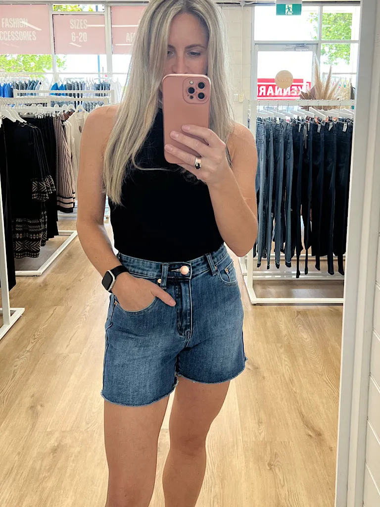 Aria Denim Shorts