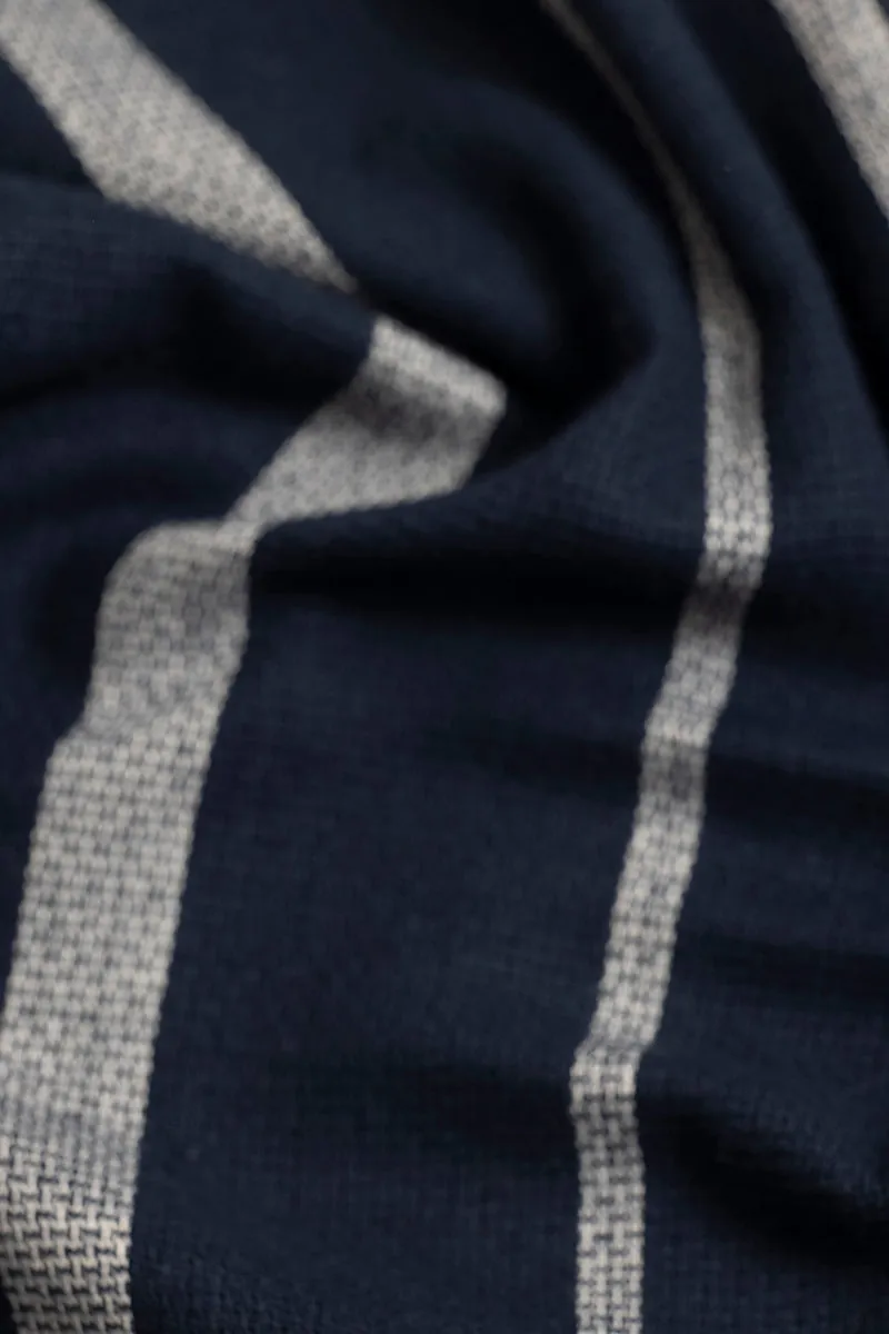 Astral Weave Stripe Navy Shirt