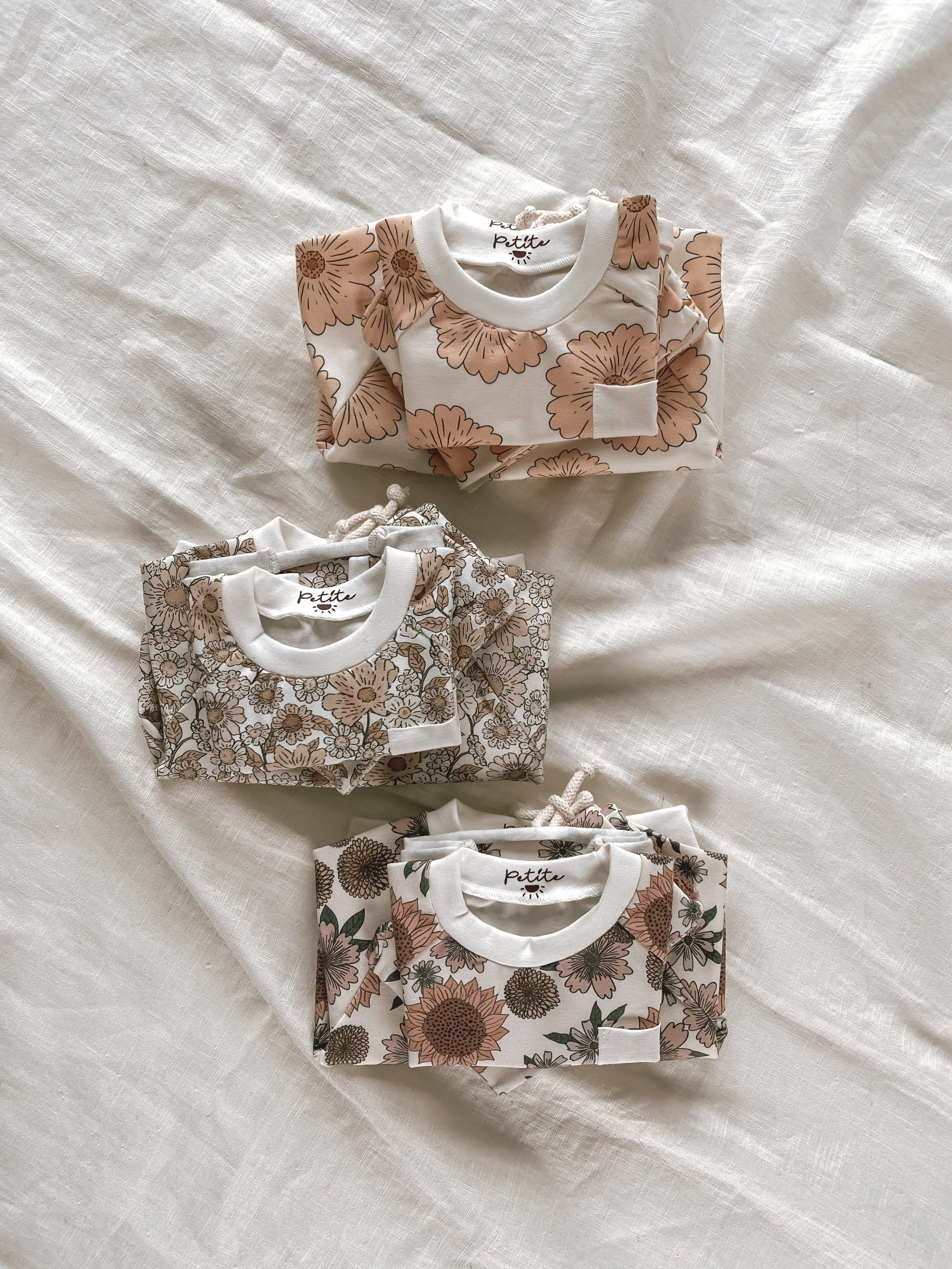 Baby cotton sweatshirt / girly prints