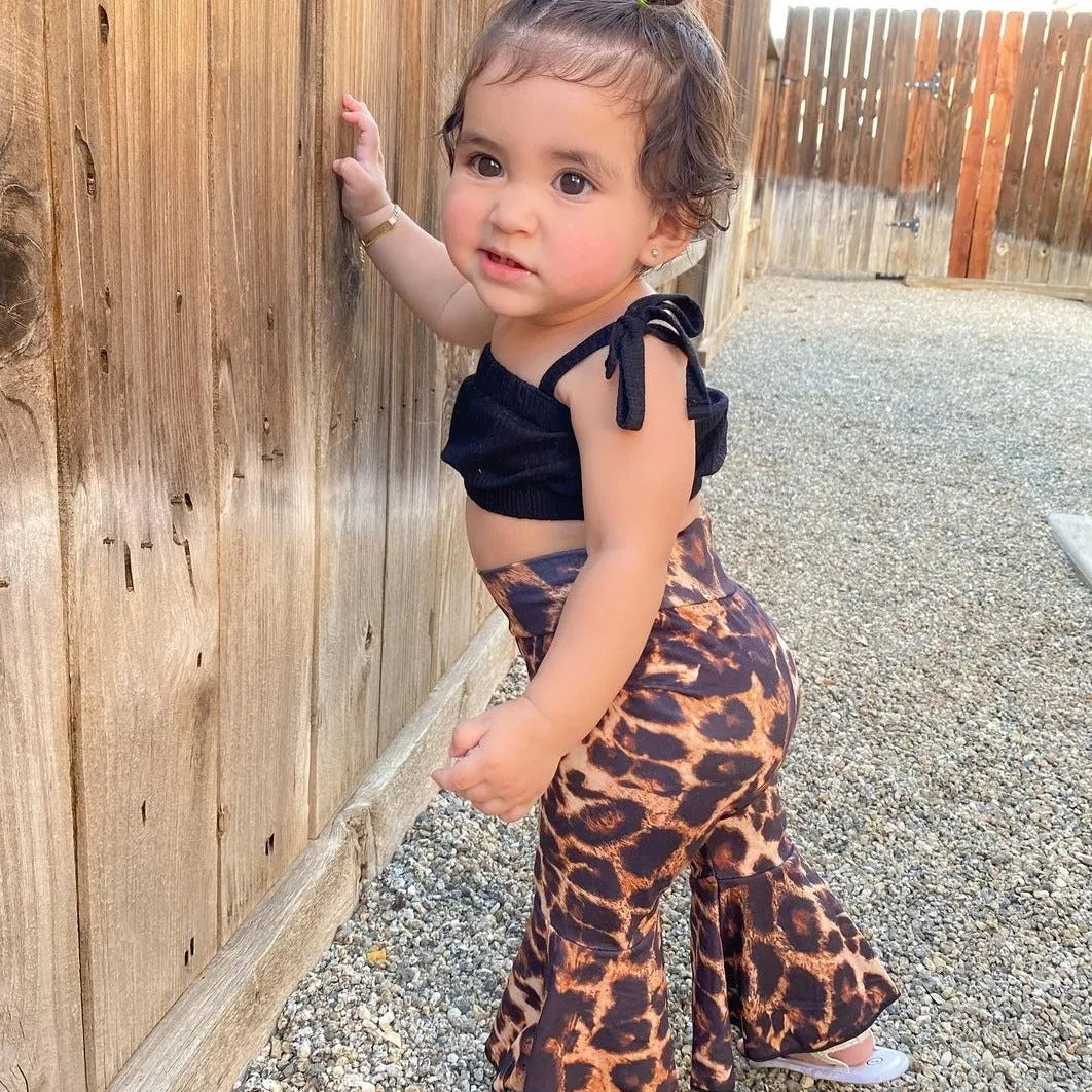 Baby Girl Leopard Suits