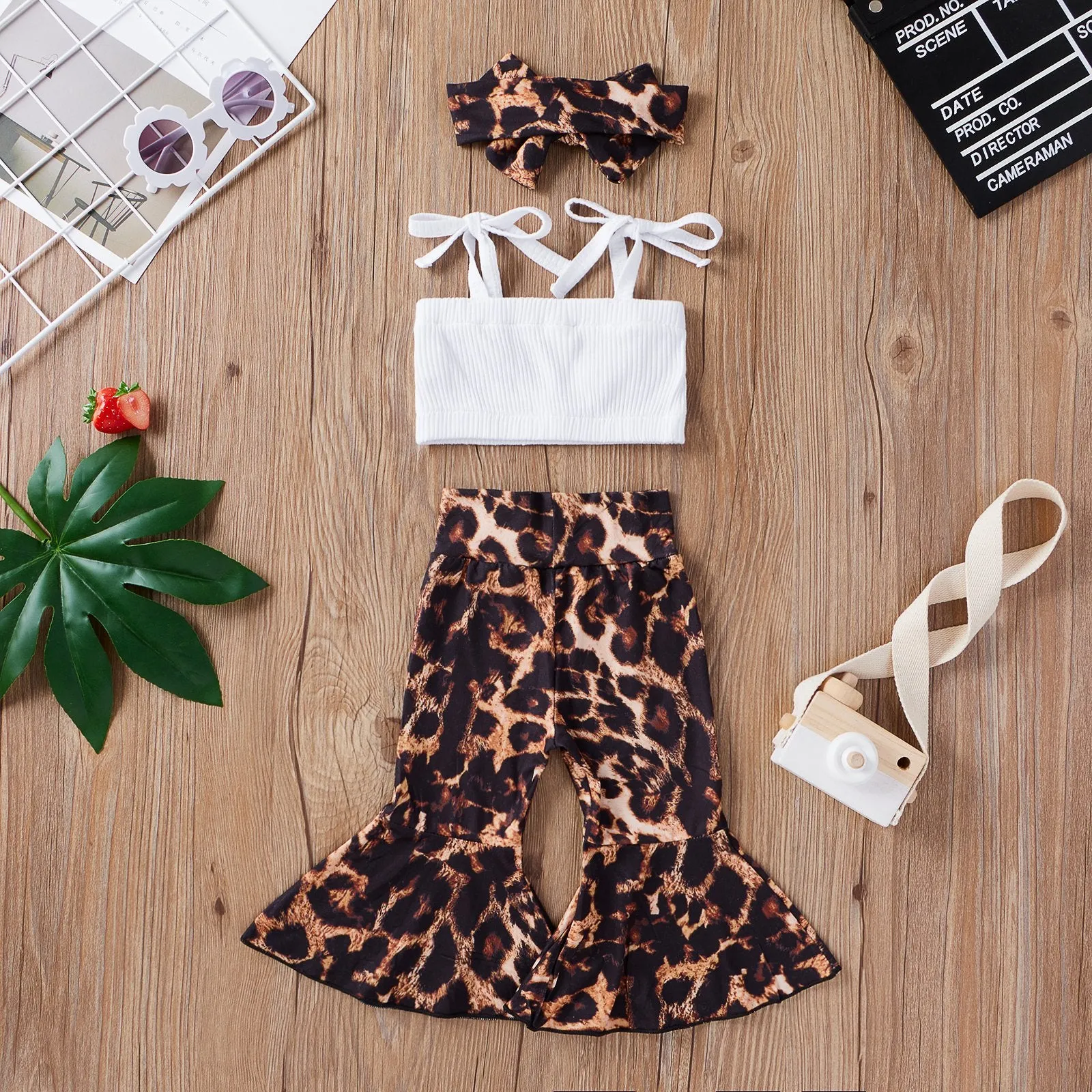 Baby Girl Leopard Suits