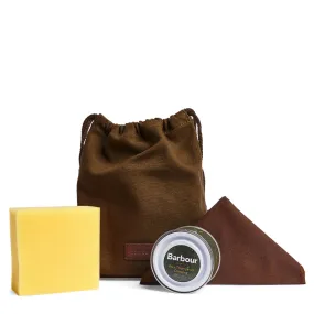 Premium Olive Barbour Wax Jacket Care Kit for Optimal Fabric Protection