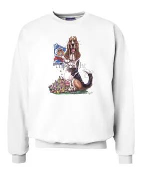 Basset Hound - Cereal Box - Caricature - Sweatshirt