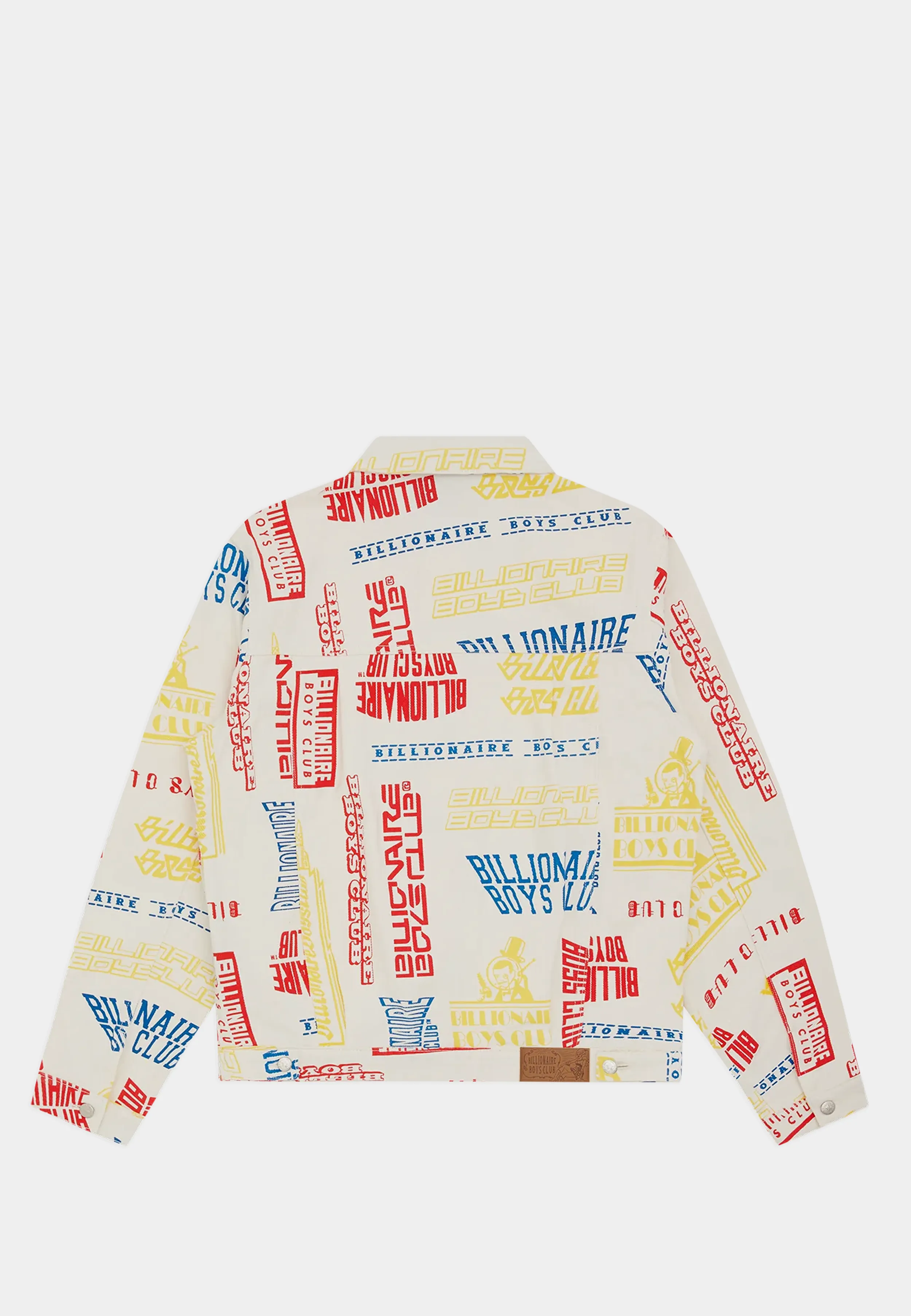 BBC Signage Denim Jacket - White