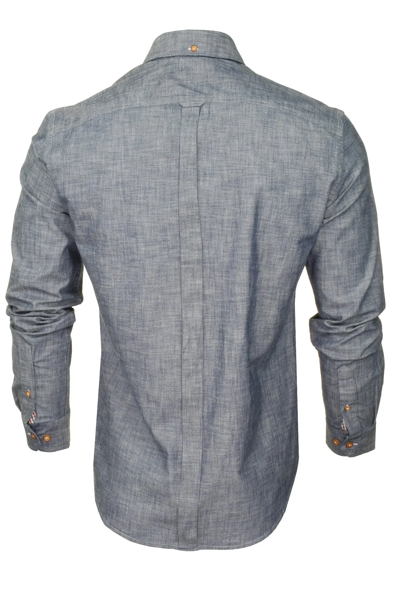 Ben Sherman Mens Shirt 'Chambray Shirt' - Long Sleeved