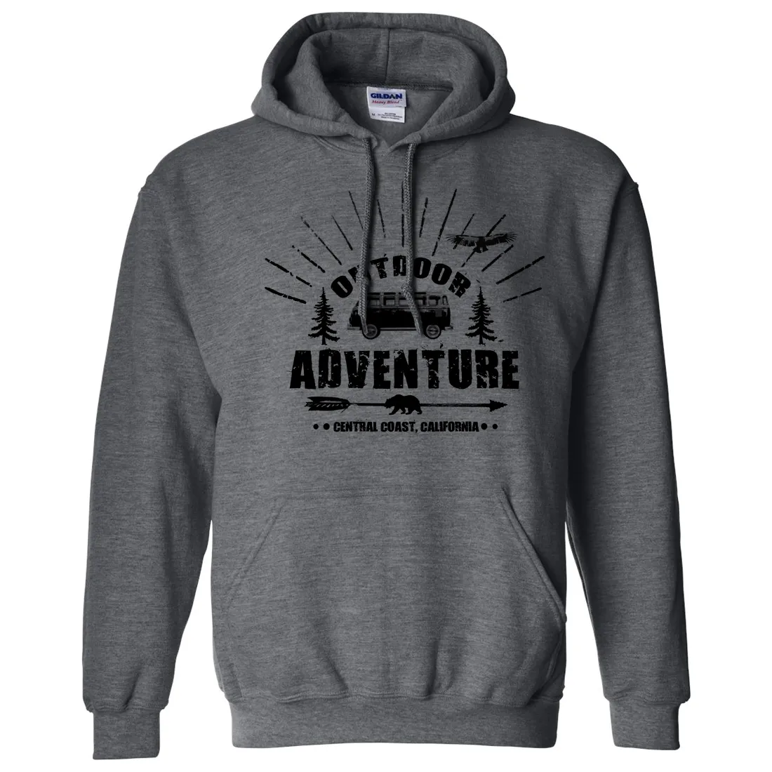 California Outdoor Adventure Sweatshirt Hoodie