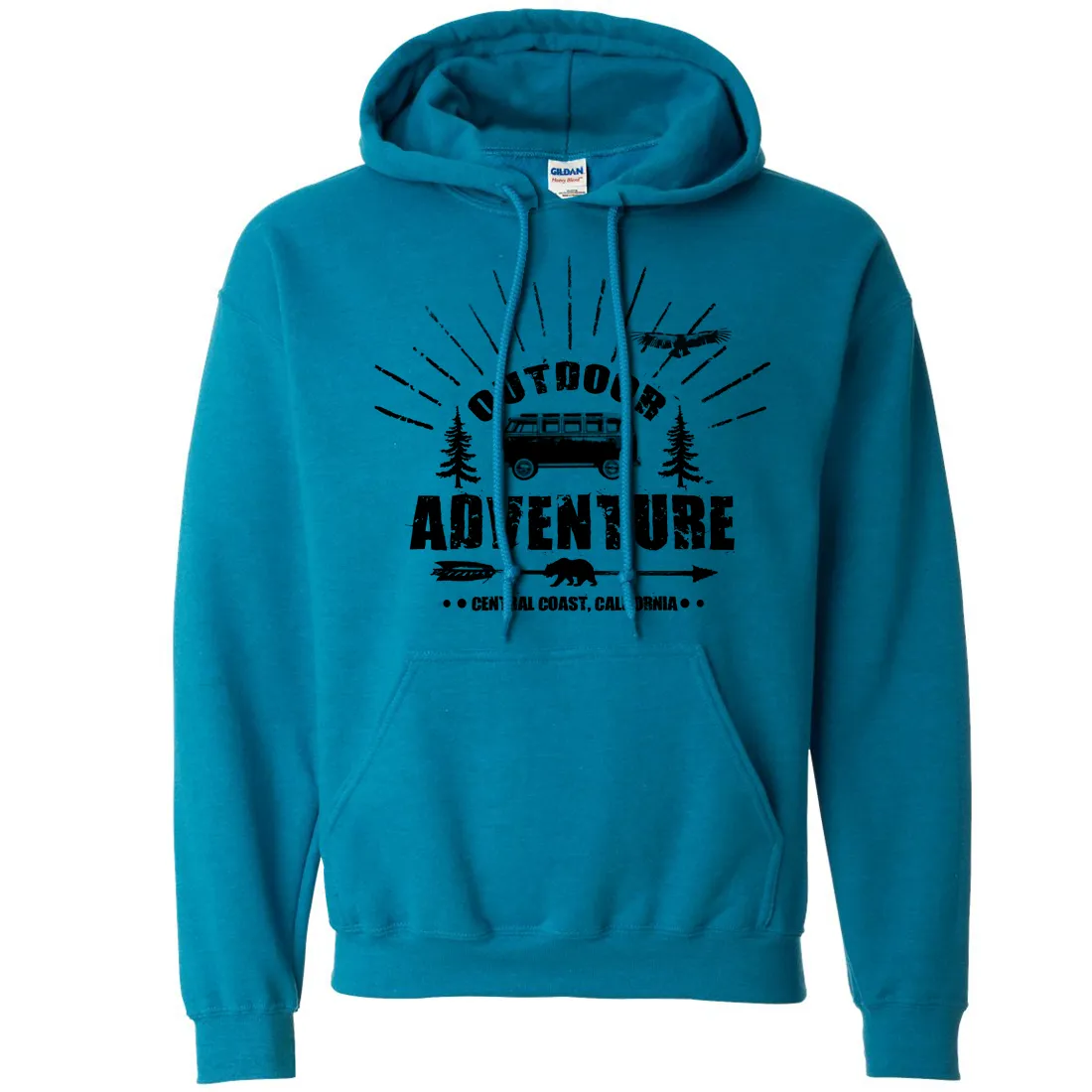 California Outdoor Adventure Sweatshirt Hoodie