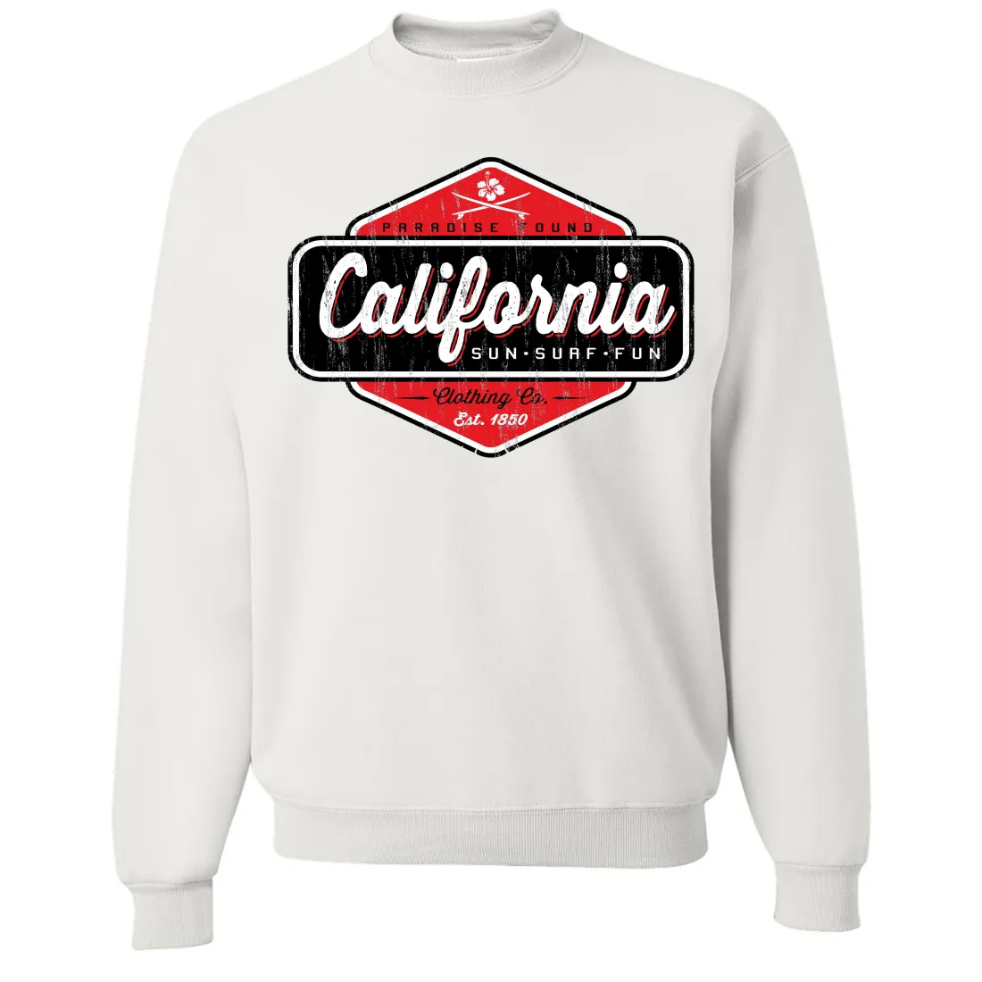 California Paradise Found Crewneck Sweatshirt