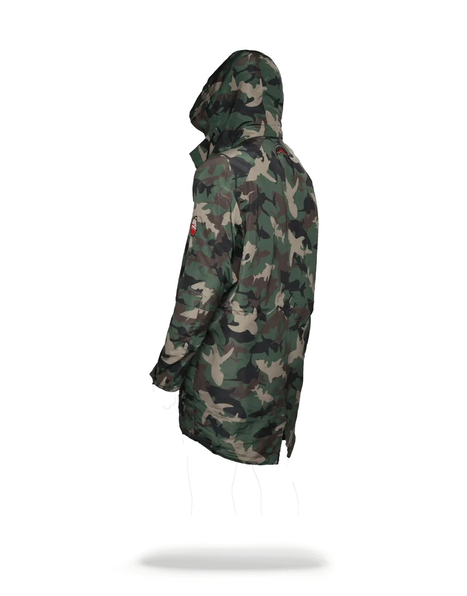 CAMO SHARK PARATROOPER JACKET