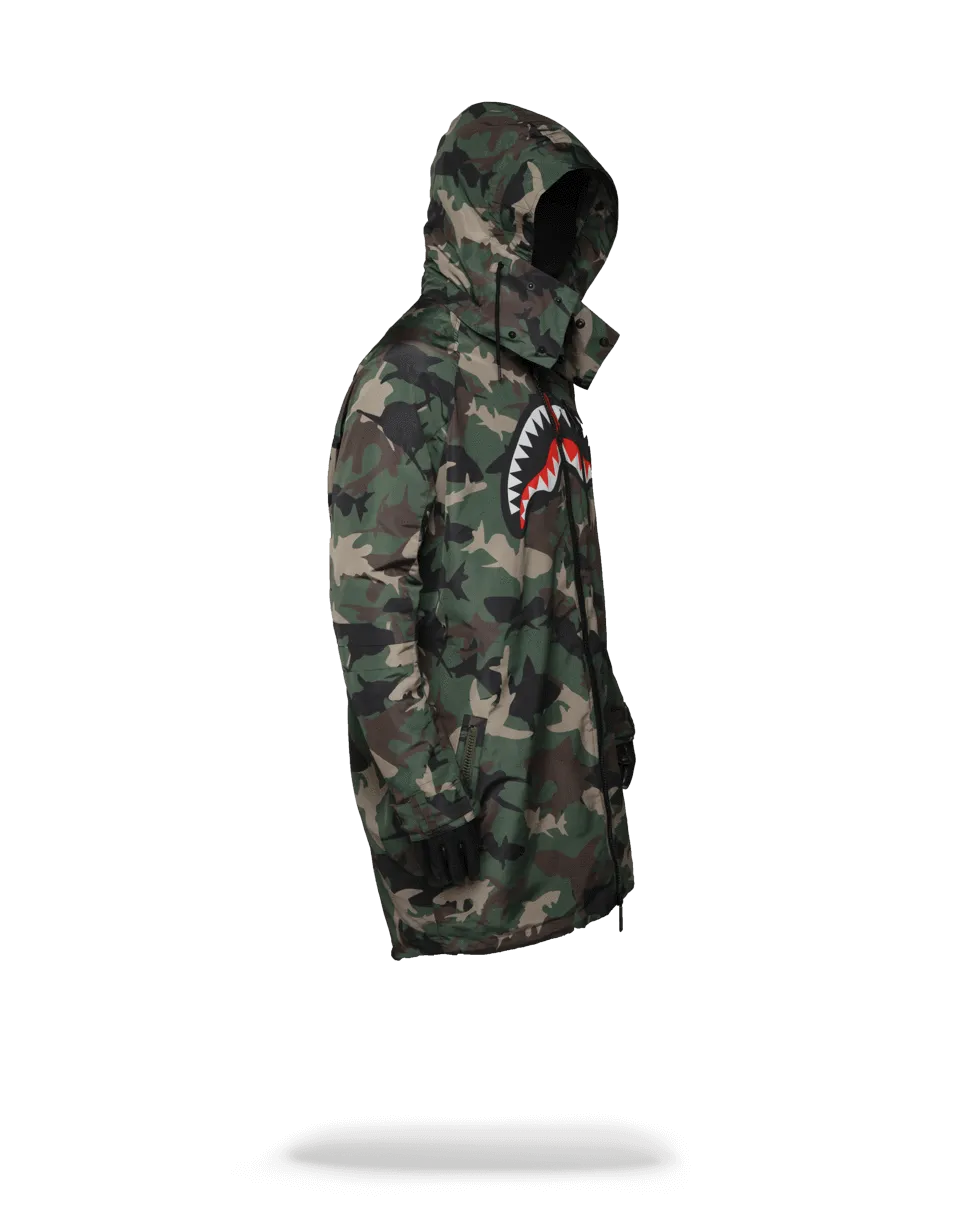 CAMO SHARK PARATROOPER JACKET