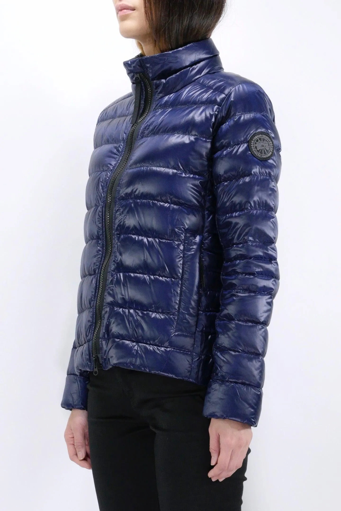 Canada Goose Womens Lite Jacket Cypress Black Label - Atlantic Navy