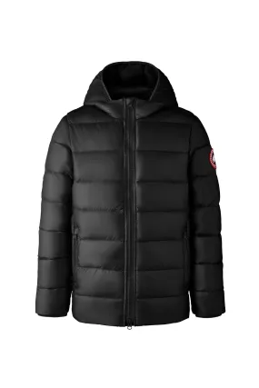 Canada Goose Youth Down Jacket Crofton Hoody - Black