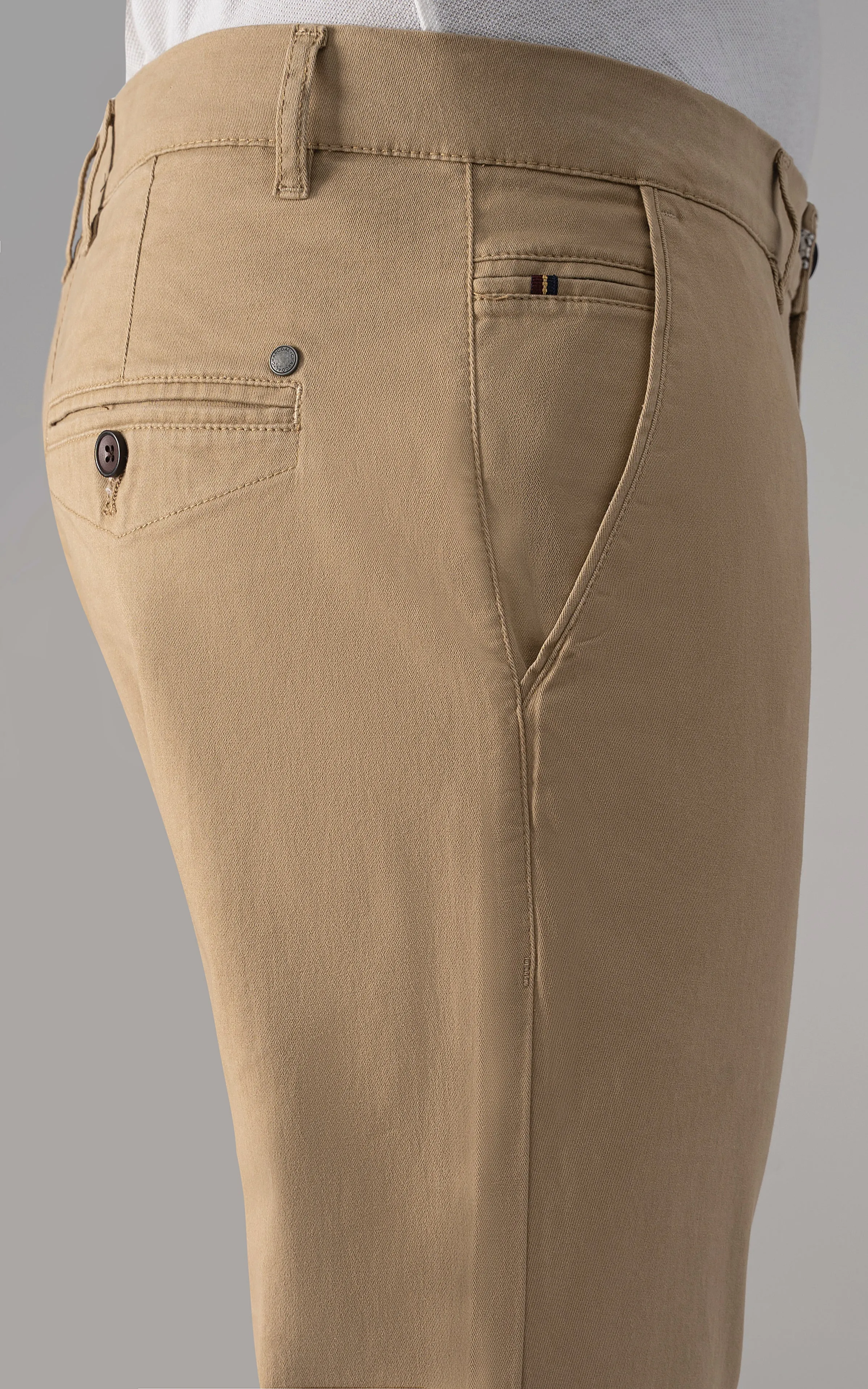 CASUAL PANT CROSS POCKET DARK KHAKI