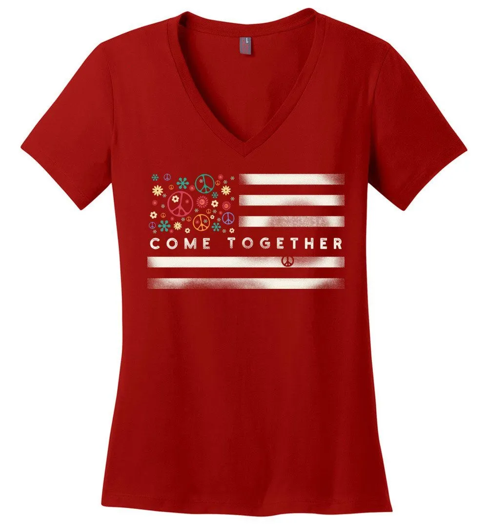 Come Together Holiday V-neck