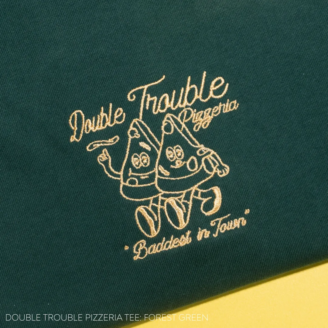 Double Trouble Pizzeria Sweatshirt