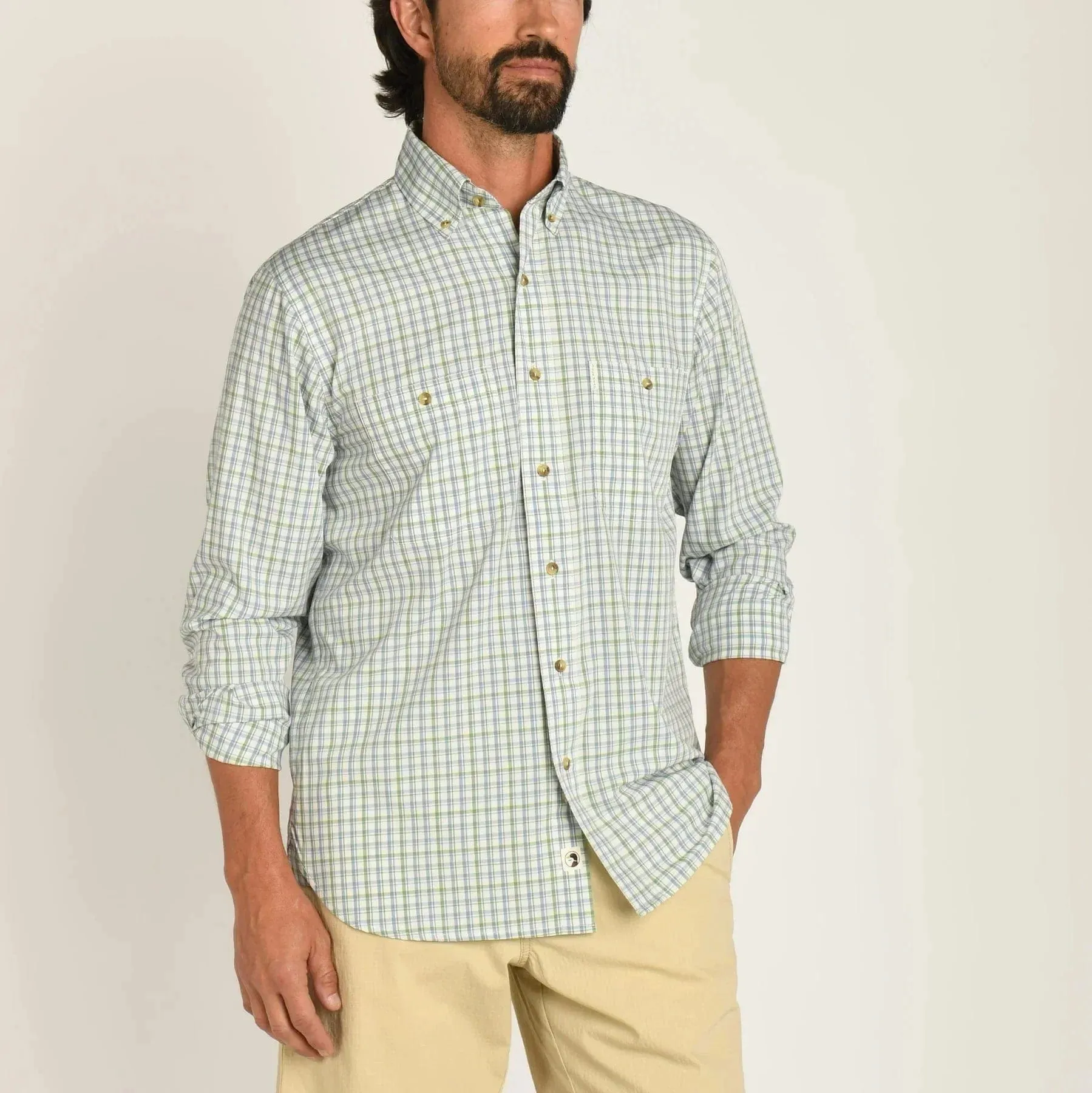 Duck Head Dickson Plaid Performance Guide Shirt - Men's