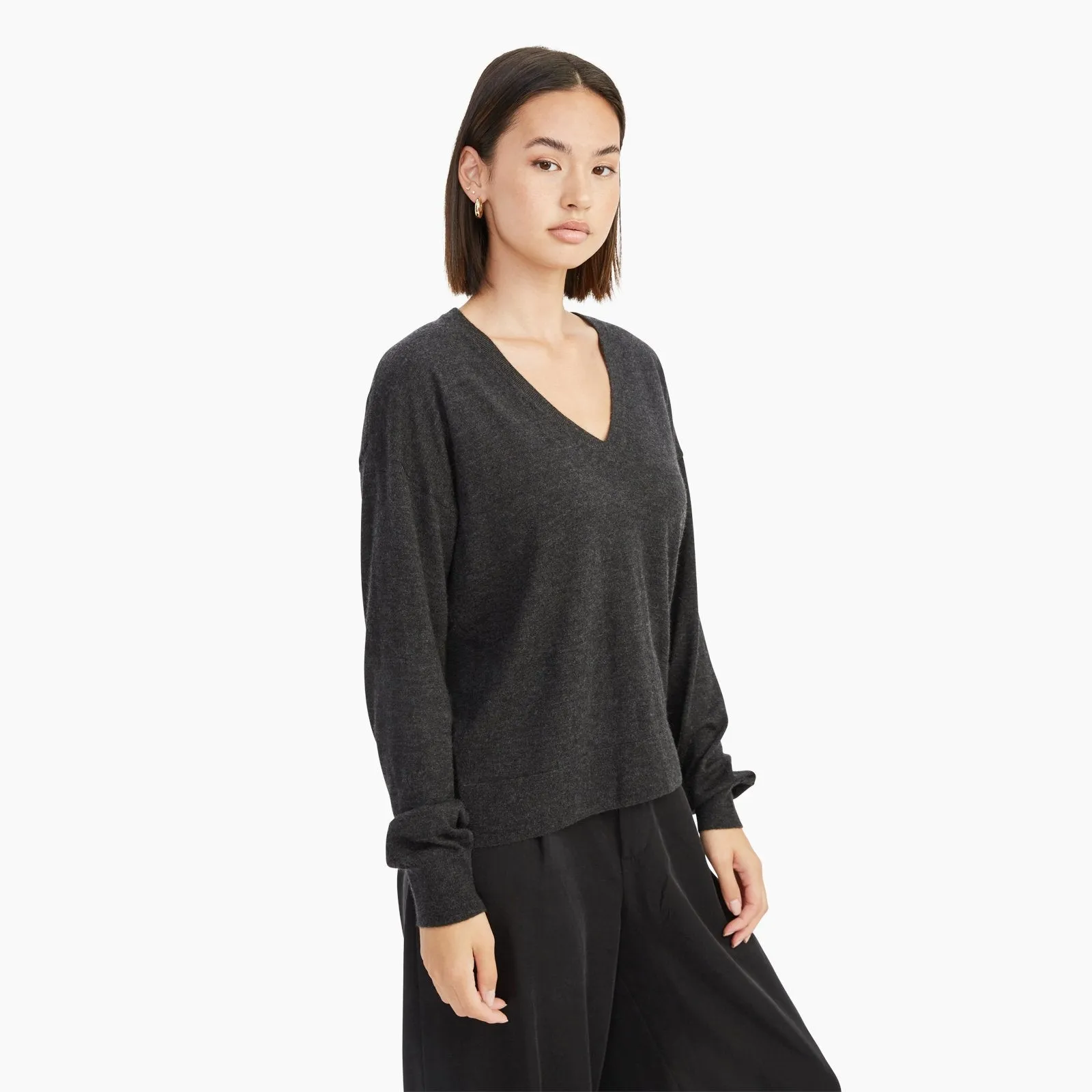 Fancy Cashmere V-Neck