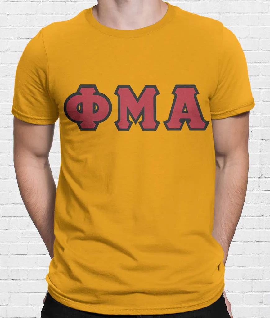 Greek Letter T-Shirt, Gold