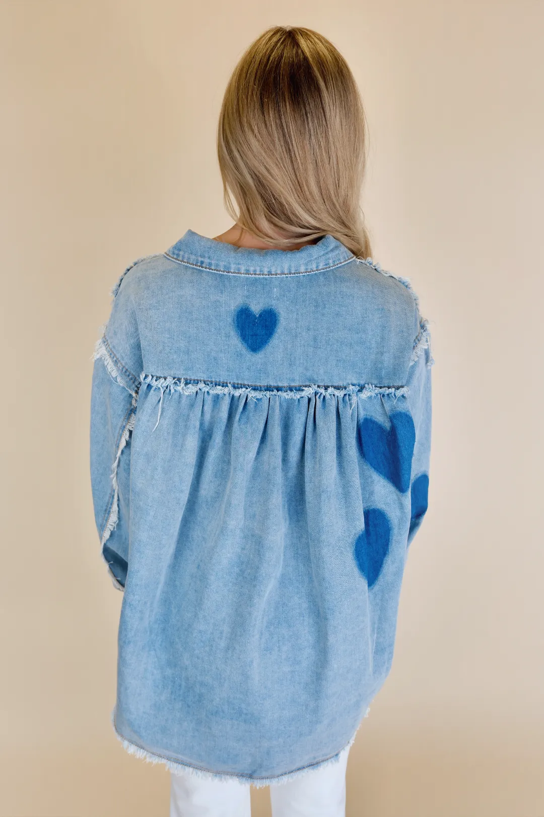 Heart Denim Jacket