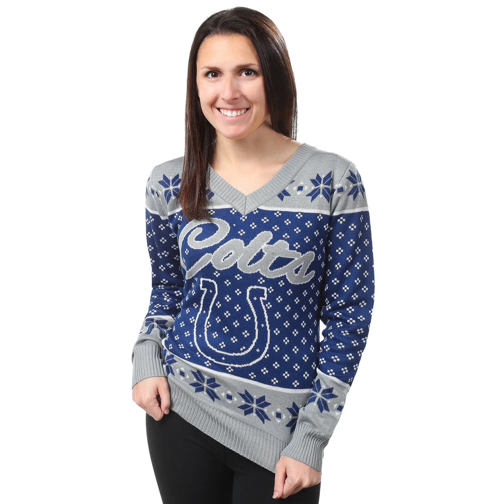 Indianapolis Colts Womens Christmas Sweater