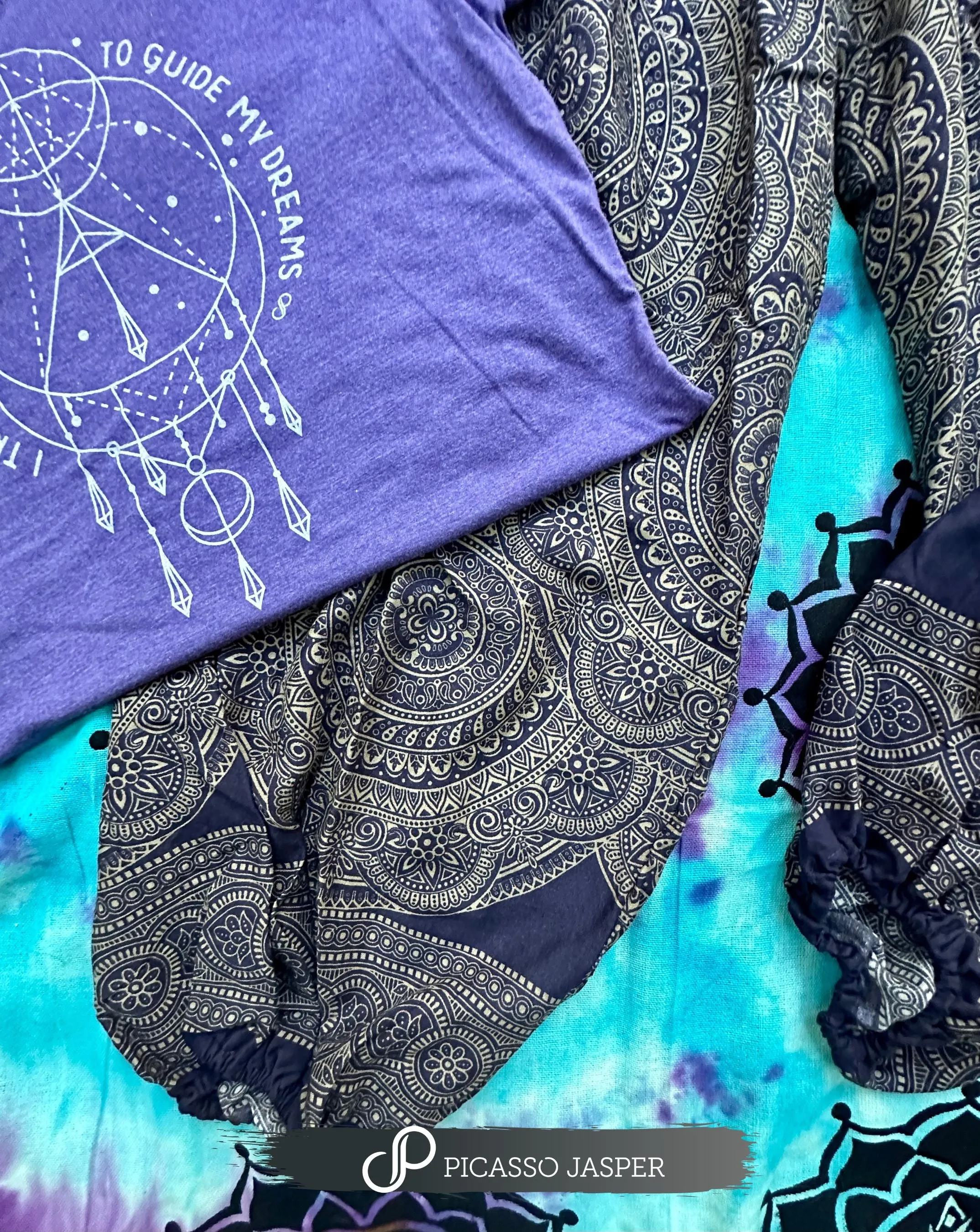 Indigo Mandala, TWO Pocket Magic Pant