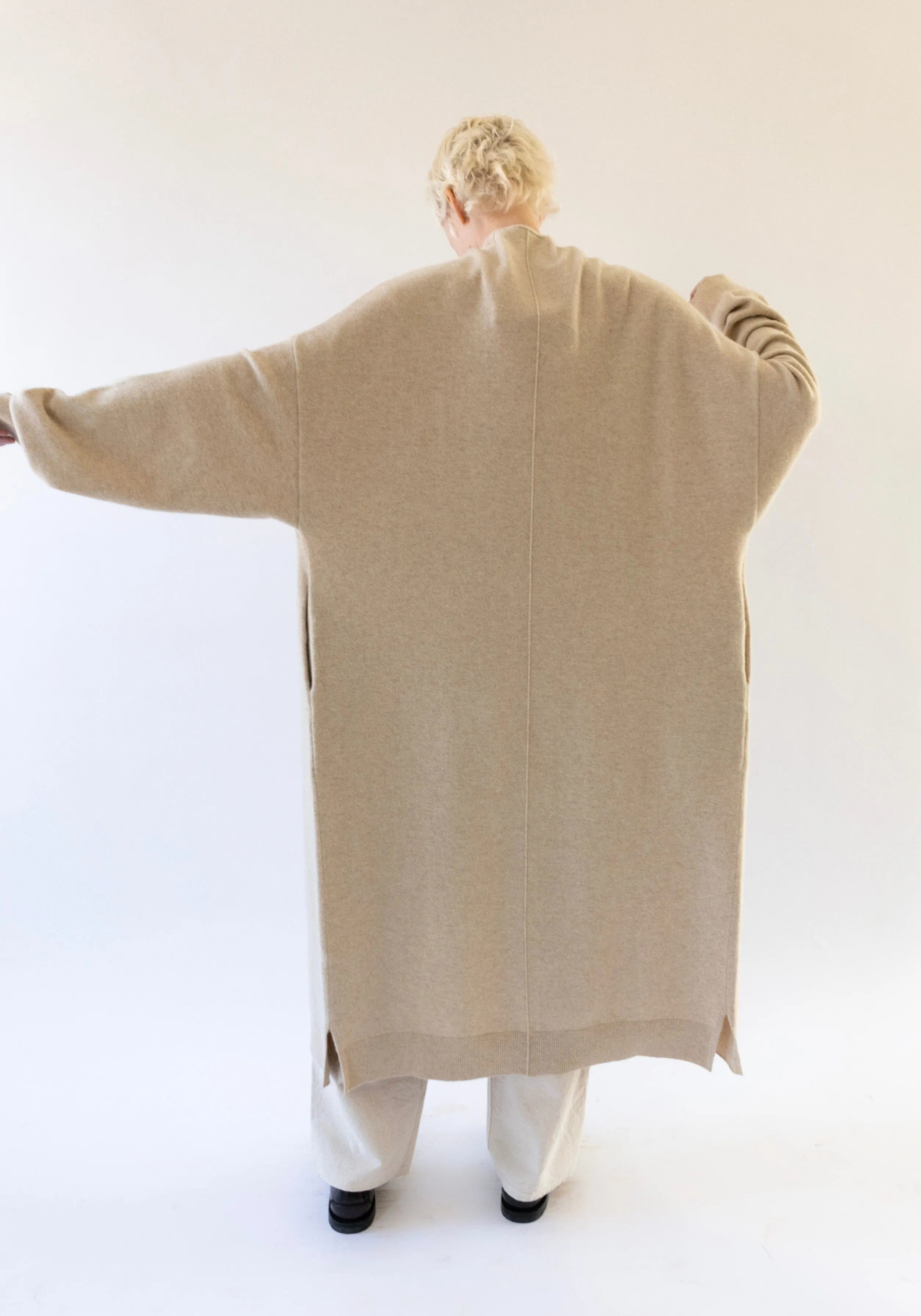 Koto Cashmere Sweater in Latte