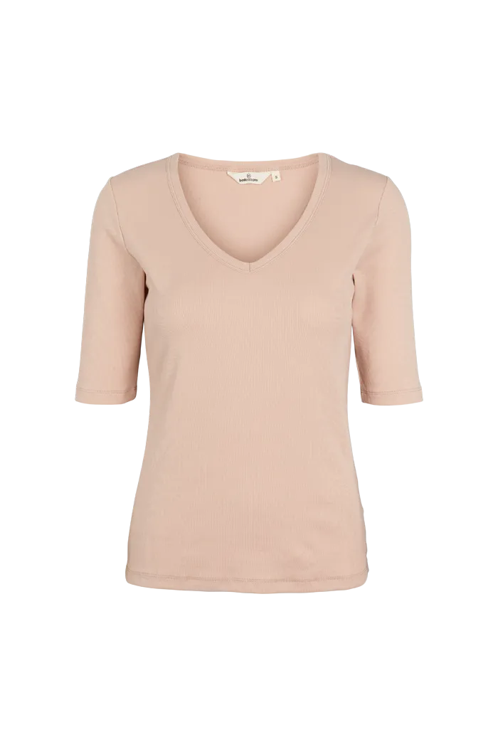 Ludmilla V-Neck - Rose Dust