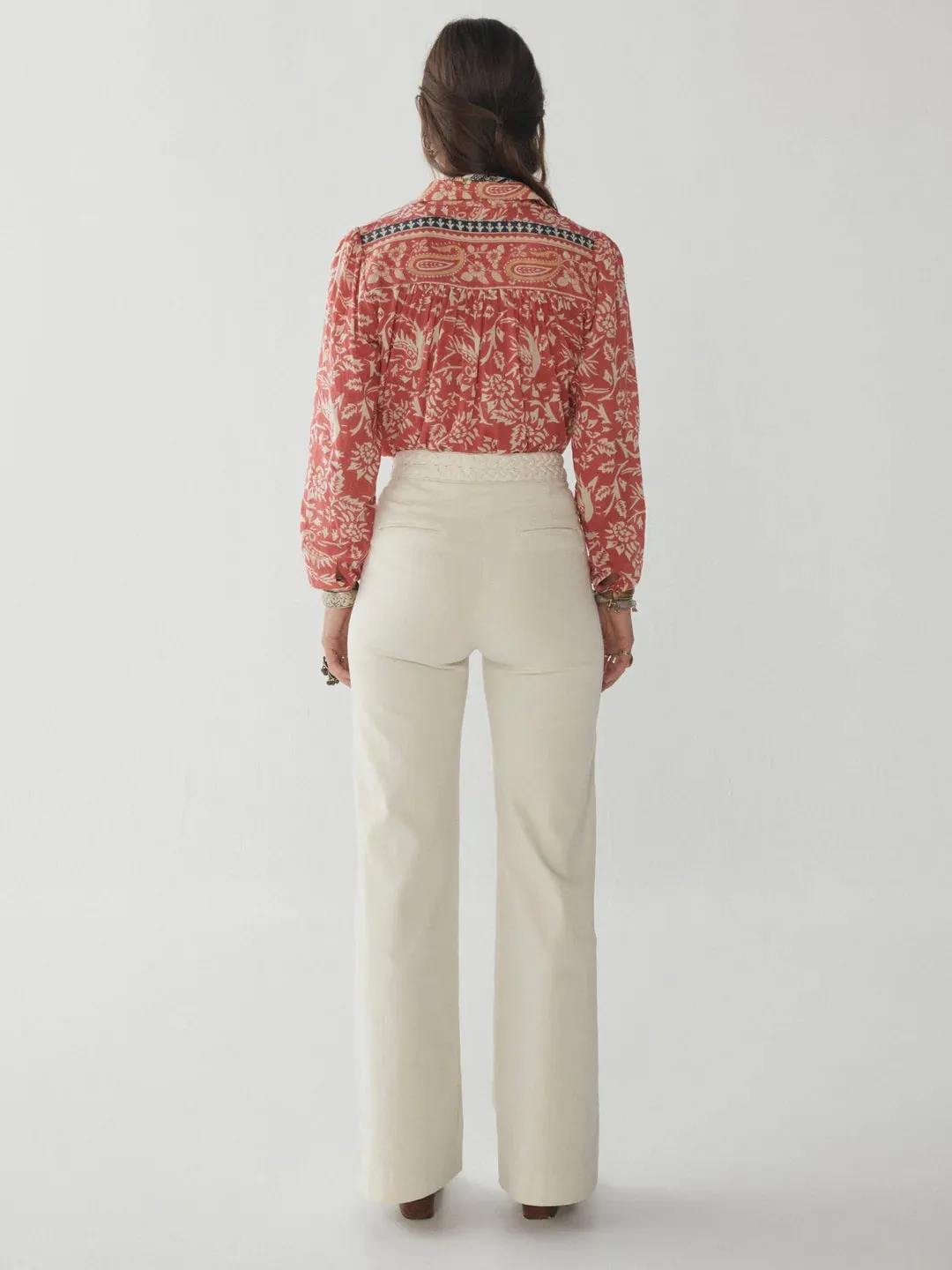 Maison Hotel Disco Ross Perfect White Pants - ByAdushka