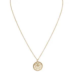 Mandala Pendant & Helen Chain Necklace