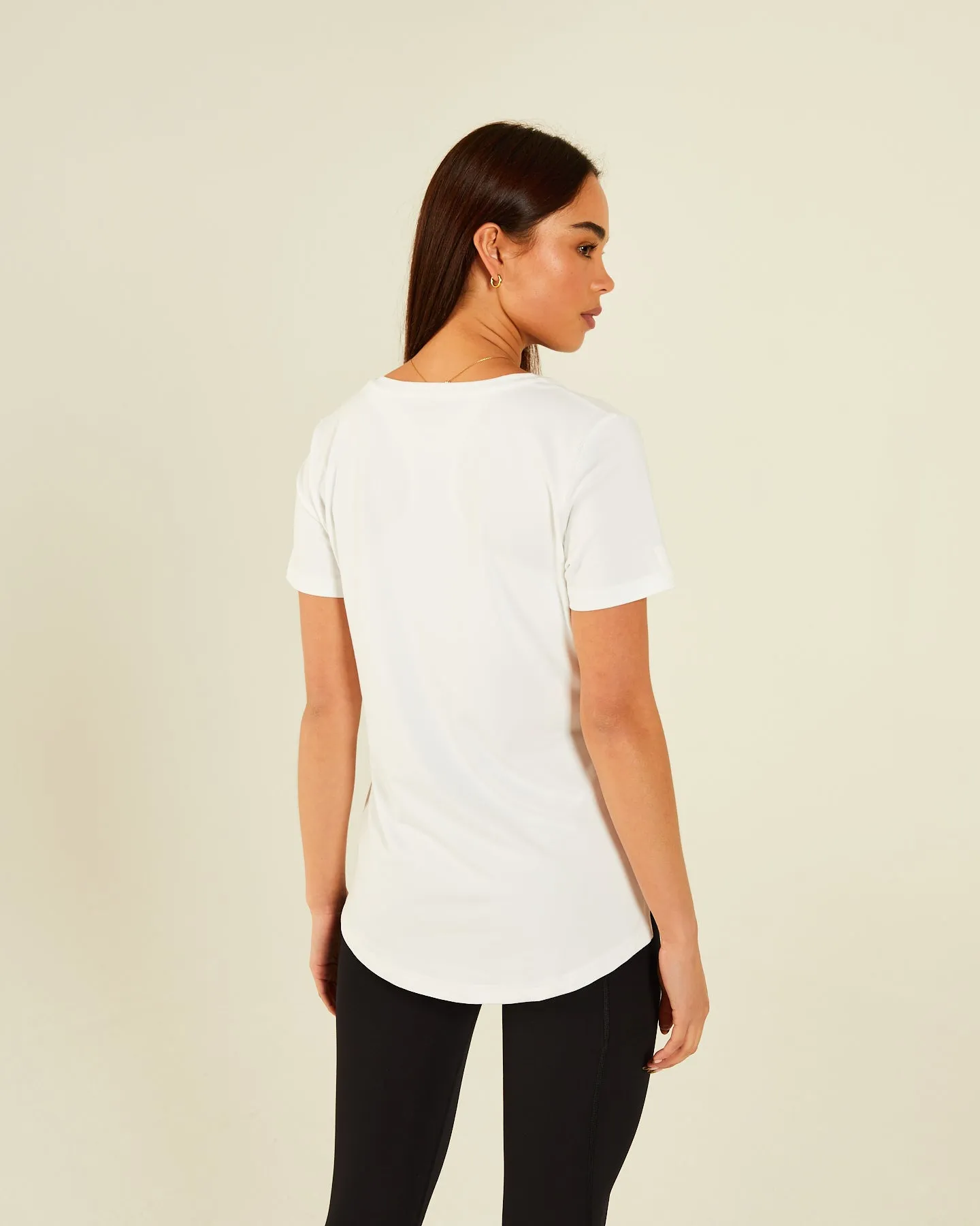 Marcie Tee Dove White