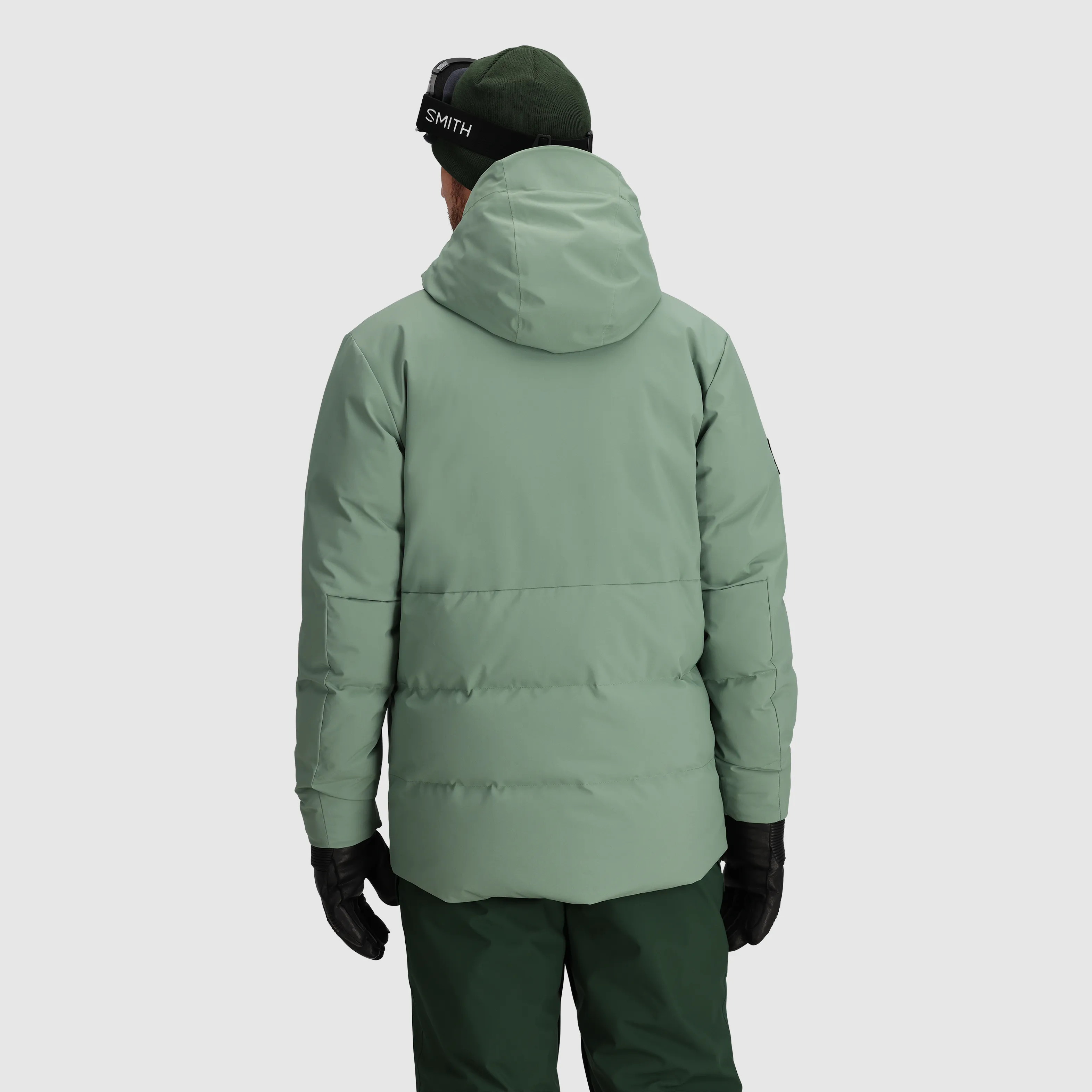 Optimise the title of this e-commerce product to Stylish Mens Insulated Snowcrew Down Jacket