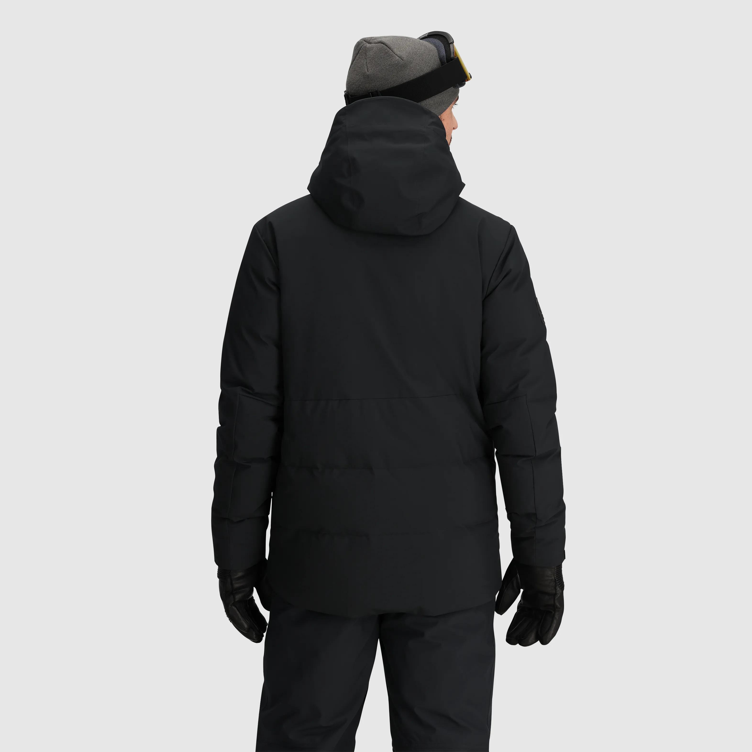 Optimise the title of this e-commerce product to Stylish Mens Insulated Snowcrew Down Jacket