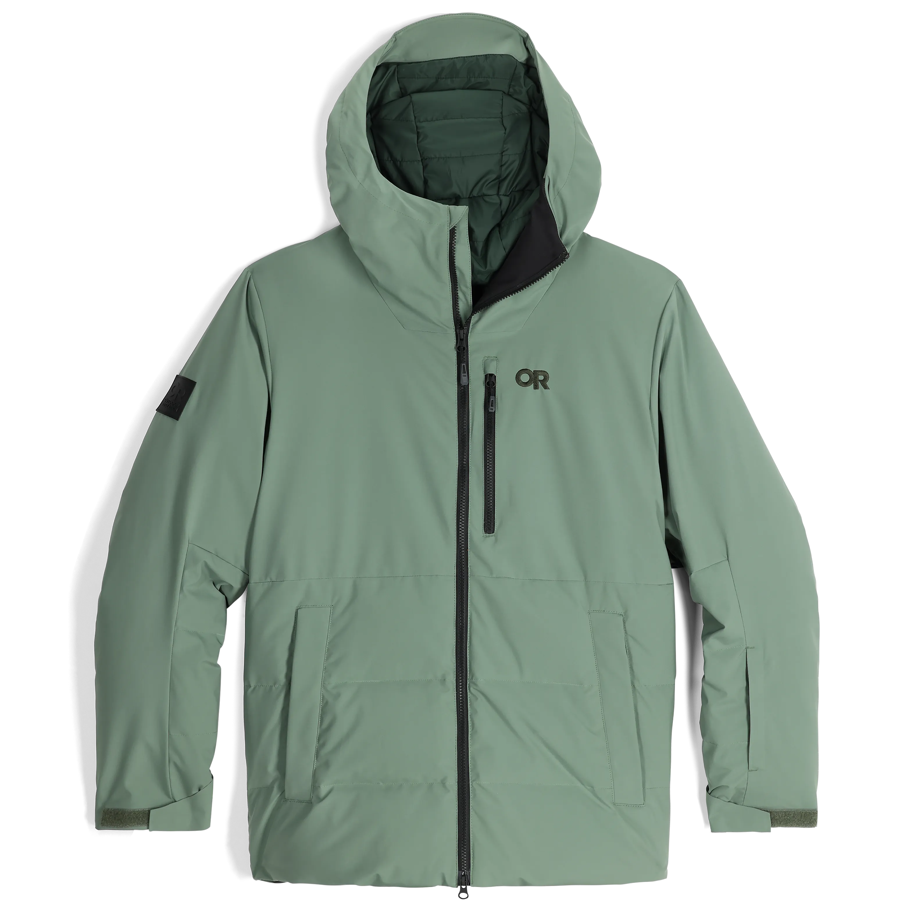 Optimise the title of this e-commerce product to Stylish Mens Insulated Snowcrew Down Jacket