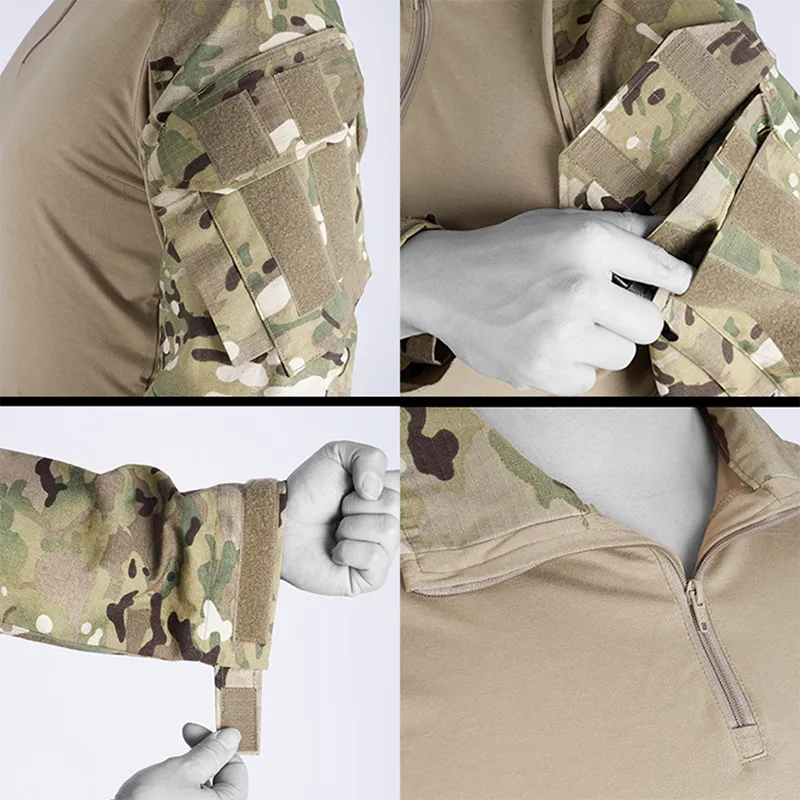 Men's Tactical Suits Outdoor Camouflage Combat Frog Suit