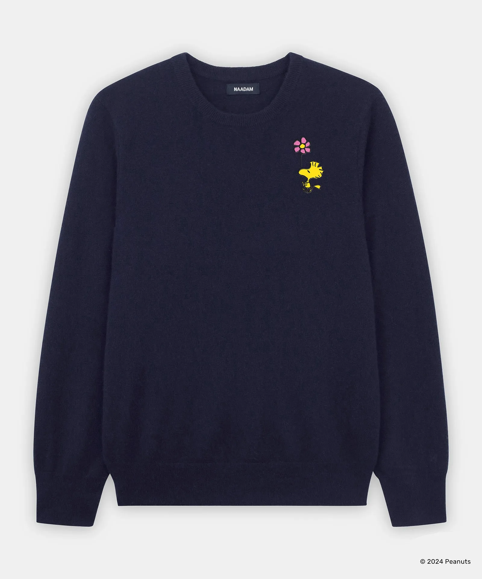 Men's Woodstock Flower Cashmere Sweater