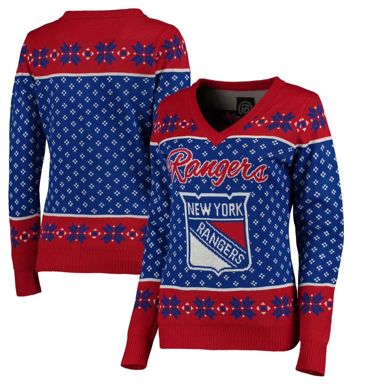 New York Rangers Christmas Sweater