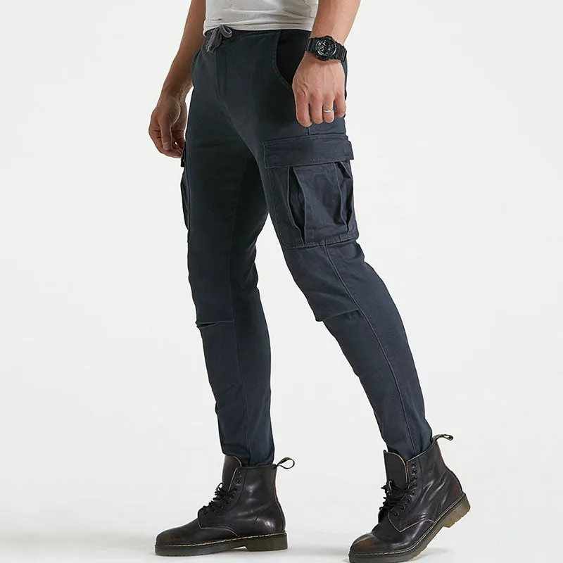 Outdoor Slim Motorcycle Riding Casual Men's Pants