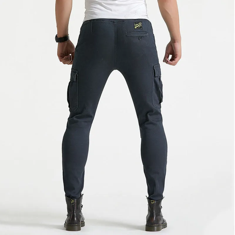 Outdoor Slim Motorcycle Riding Casual Men's Pants