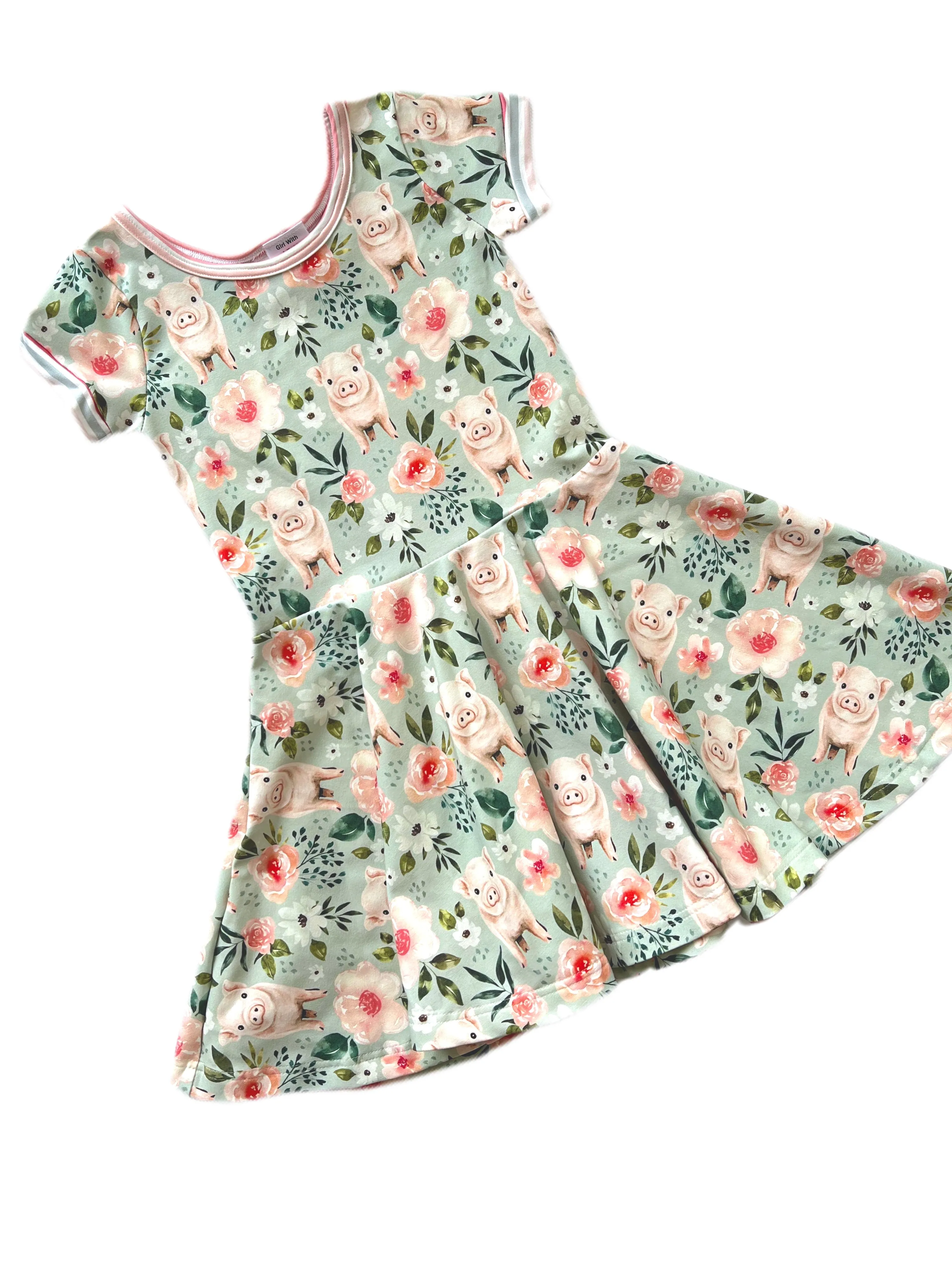 Piggy Floral Twirl Dress