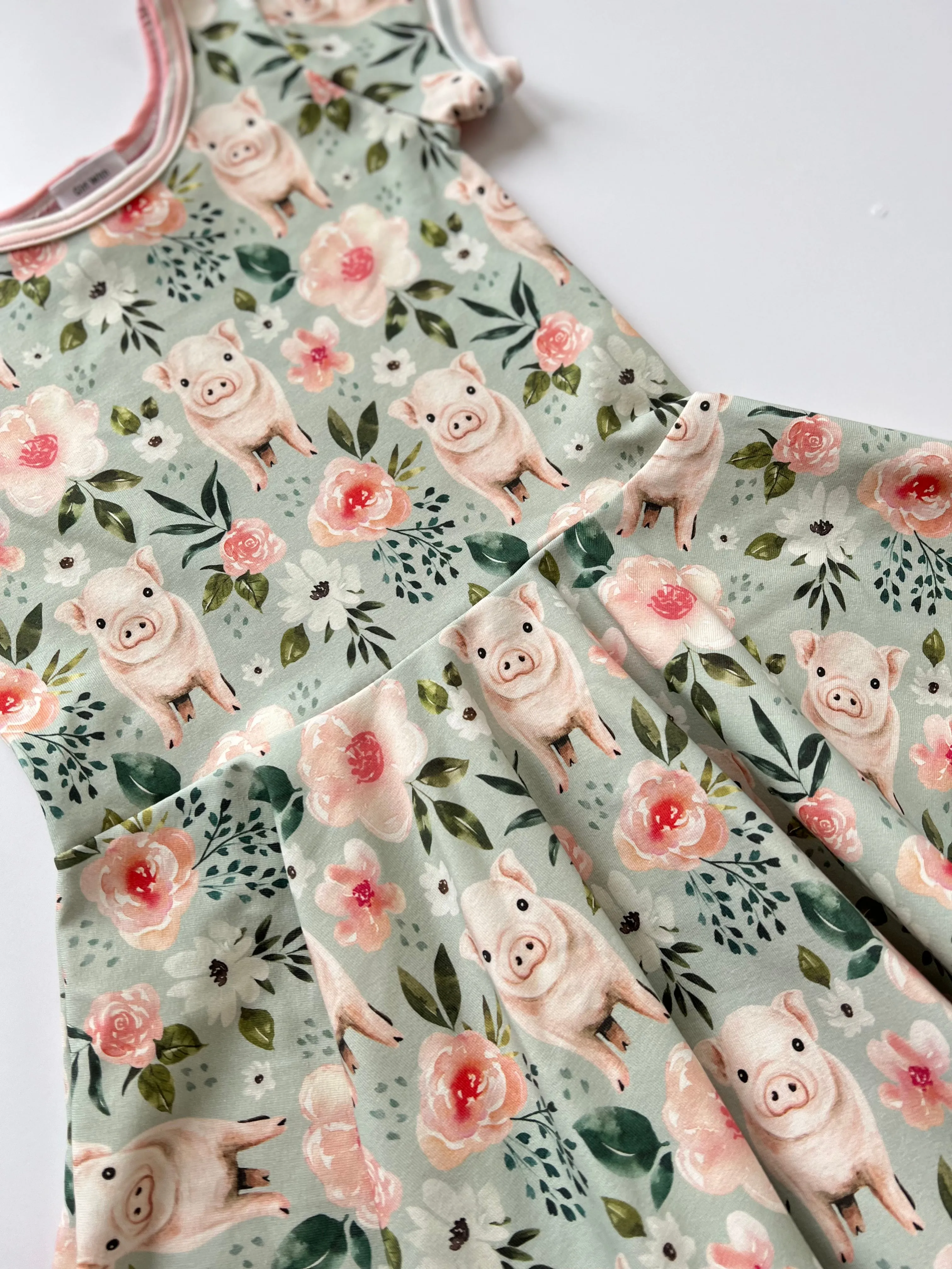 Piggy Floral Twirl Dress