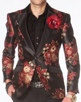 Prom Blazer - Tuxedo - Sun F. Burgundy - Prom Tuxedo 2021