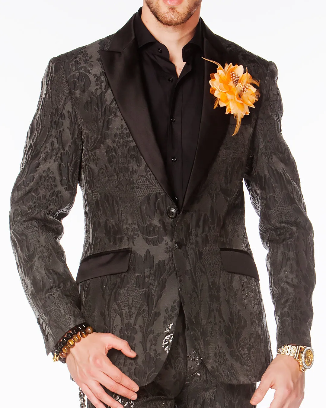 Prom Suit - Victorian Black - Tuxedo - Prom - Suits